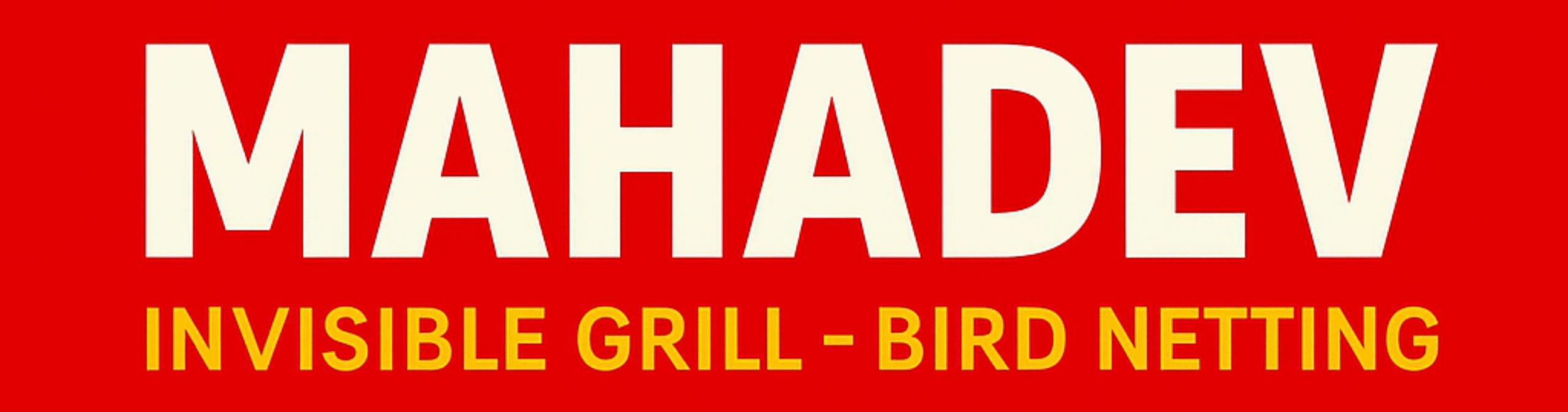 Mahadev Invisible Grill Logo